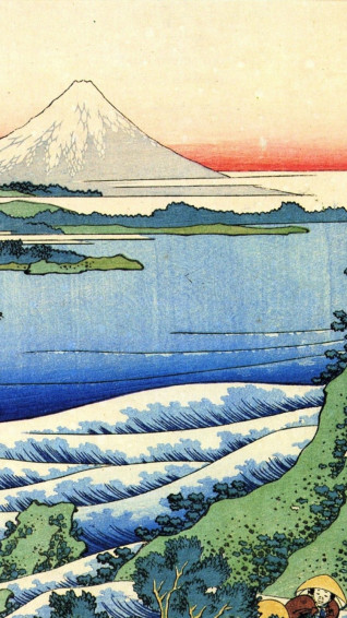 Traditional Japanese Art iPhone Wallpaper