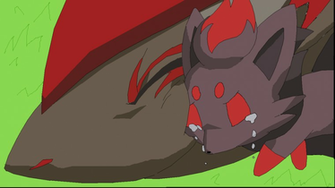 Sad Zorua By Shqandy