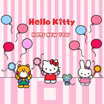 Sanrio Hello Kitty Happy New Year