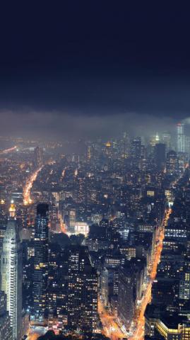 Great Cityscape iPhone Wallpaper