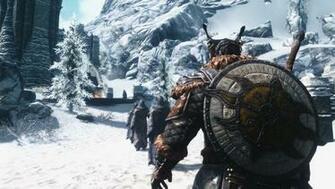 Round Gray And Brown Shield The Elder Scrolls V Skyrim Khajiit