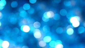Blurry Blue Circles Wallpaper