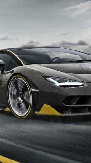 iPhone X Wallpaper Lamborghini Centenario Geneva Auto