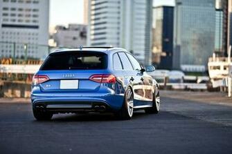 Blue Cars Avant Audi S4 Wallpaper Desktop