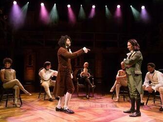 Home Photos Hamilton Off Broadway Show