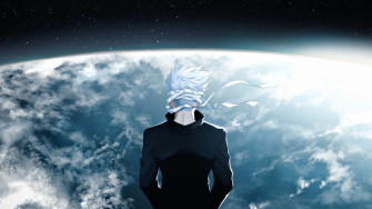 Wallpaper Satoru Gojo Jujutsu Kaisen Anime Art