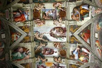 Rome S Sistine Chapel Wallpaper Mural Wallsauce Us