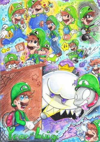 Year Of Luigi By Paperlillie