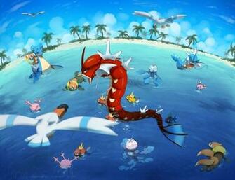 All Hail The Red Gyarados Pokemon Water Ice