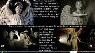 Angels Don T Blink Weeping Doctors Wallpaper