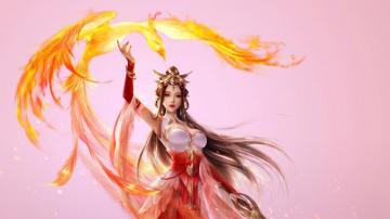 Adeptus Mechanicus Phoenix Girl Art Android iPhone