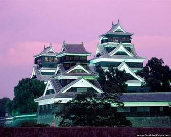 Desktop Wallpaper Natural Background Kumamoto Castle