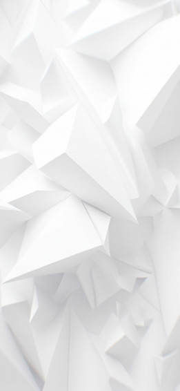 White Geometric Wallpaper iPhone