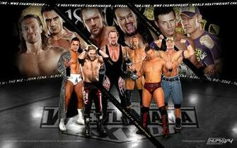 Road To Wrestlemania Triple Main Event Wallpaper Unleashed