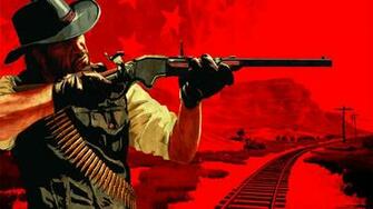 Shotguns Cowboys Wallpaper Rockstar Red