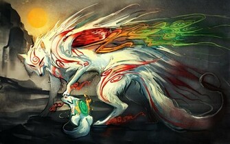 Japanese Wallpaper Kami And Amaterasu Mikami