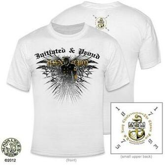 U S Navy Chief Initiated Proud Usn Cpo T Shirt White