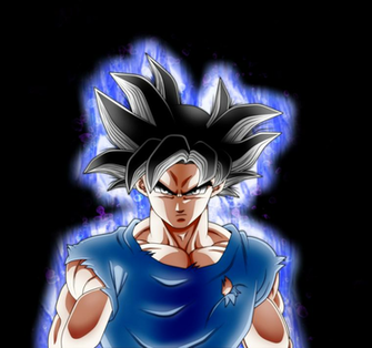 Goku Ultra Instinct Aura By Angelarts2
