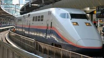 Japan High Speed Trains Desktop Wallpaper HD And Wide