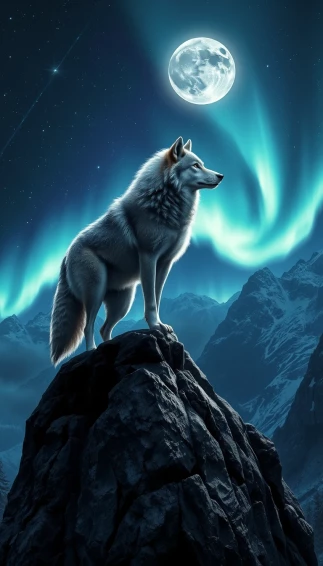 Really Cool Wolf Wallpaper