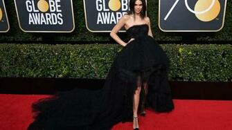 Wallpaper Kendall Jenner Dress Golden Globes 4k