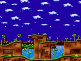 Green Hill Zone Bg By Insanesonikkufan Fan Art Wallpaper Games
