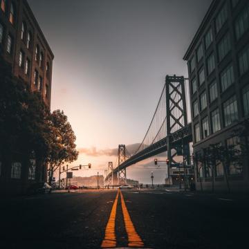City Buildings Bridge San Francisco Wallpaper
