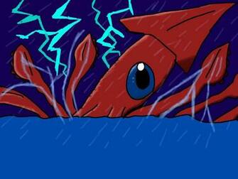 Giant Squid Wallpaper Weddingdressin