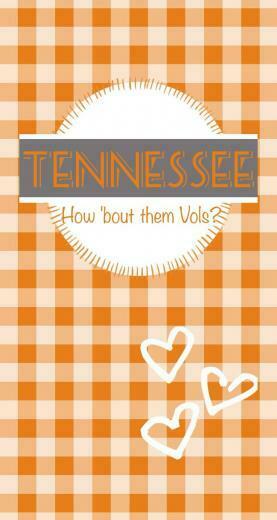 Tennessee Volunteers Go Vols iPhone Wallpaper Big Orange