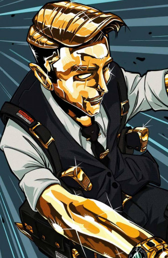 Midas Fortnite Skin Wallpaper