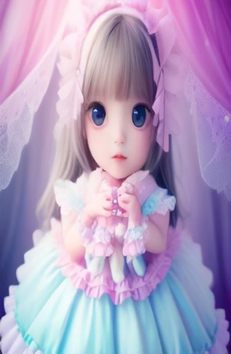 Very Cute Doll Wallpaper