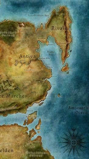 Dragon Age Map iPhone 5s Wallpaper