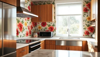 Wallpaper As Back Splash