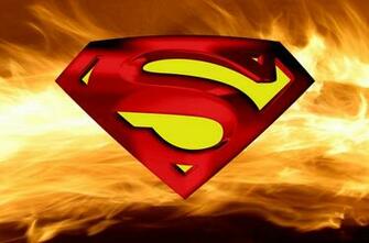 Batman Superman Logo Future Red Supeman Wallpaper