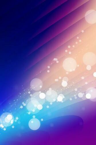 Blue Yellow Background iPhone Wallpaper