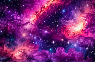 Purple Galaxy Wallpaper
