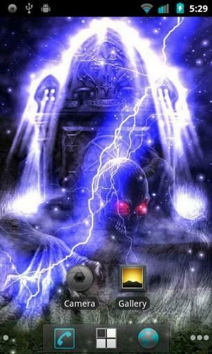 Grim Reaper Halloween Live Wallpaper Features An Evil With