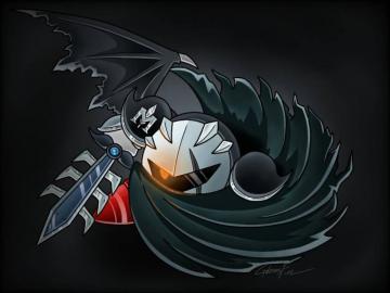Dark Meta Knight By Golemsfire