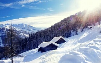 Ski Touring Austria Alps Wallpaper HD