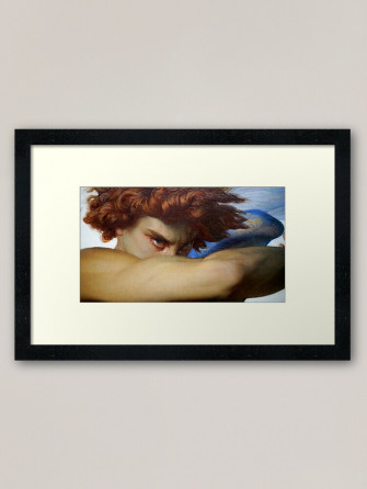 Fallen Angel Shirt Painting Lucifer Alexandre Cabanel Framed Art