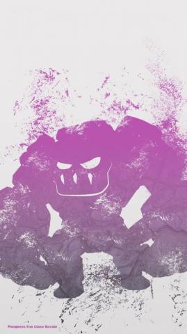 Purple Golem Wallpaper Clash Royale