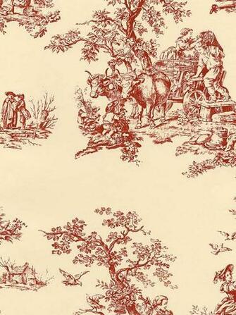 Designer Toile Wallpaper Under Per Roll 2b8 Ch22504