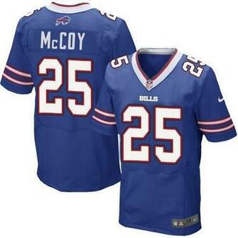 New Nike Bills Lesean Mccoy Royal Blue Elite Jerseys Cheap Sale
