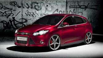 HDej Desktop Wallpaper Vehicles031 Cars Ford Focus Pink Street