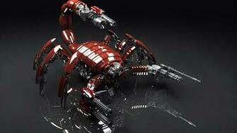 3d Mechanical Scorpion D HD Wallpaper Hq Desktop