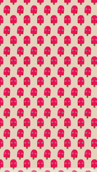 Installing This Cute Red Popsicles iPhone Wallpaper Is Very Easy Just