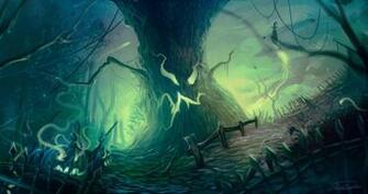 Halloween Tree Wallpaper