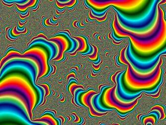 Trippy Moving Illusions Background