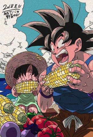 Grandpa Goku And Pan S Favourite Little Girl Anime