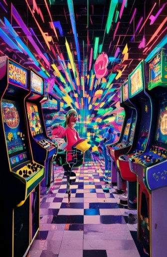 Classic Arcade Wallpaper
